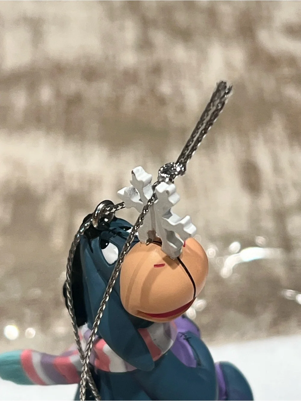Disney eeyore perched